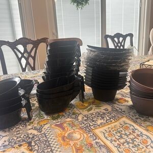 Hair coloring bowl set